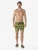 KOROSHI Zwemshorts  neongeel / zwart