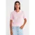 Getextureerde Kant Gebreide Polo Blouse