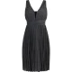 Faina midi-jurk Dames zwart zilver