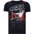 Fighter – Bruce Lee T-shirt Rhinestones – Navy