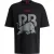 Hugo Unisex volwassen RB F1 Racing Grafisch T-Shirt met opdruk (Zwart)