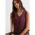 Jersey top met gehaakte details