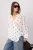 TRENDYOLMİLLA Dames Wit Stippen Lang Oversized Overhemden