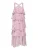 ONLY Jurk ‘Cinderella’  groen / pink / eosine / wit