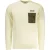 Rifle Bianco Katoenen Heren Sweatshirt