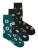 JACK & JONES Sokken ‘JACCOOKIES’  groen / donkergroen / zwart