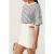 BA&SH Mini Skirt Ecru