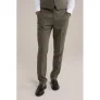 WE Fashion slim pantalon bruin