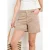 LOLALIZA denim regular low waist short taupe