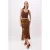 TRENDYOLMİLLA Dames Meerkleurig Bloemen Midi Zeemeermin Rokken