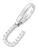Giorgio Martello Milano Hangers  zilver / wit