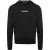 Aquascutum Heren Katoenmix geribbeld kraag Regular Sweatshirt (Zwart)