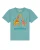 watabout.kids Shirt  turquoise / cyaan blauw / lichtoranje / donkerrood