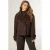 Giacomo trenchcoat met wol – donkerbruin