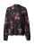 VILA Blouse ‘VIBLOOMIA’  olijfgroen / bourgogne / pastelrood / zwart
