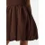 PIECES mini jurk bruin