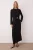 Trendyol Modest Dames Zwart Effen Maxi Lang Avond / Dagelijks Recht Modest Jurken