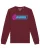 Watapparel Sweatshirt ‘No Excuses’  neonblauw / neonroze / bourgogne