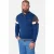 Jan Vanderstorm herren Trui – 64/66 – donkerblauw – Plus Size
