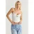 TRENDYOLMİLLA Dames Wit Effen Mouwloos Getailleerd Blouses