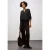 Split hals leo blouse