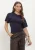 Alix the Label T-Shirt Dames Ladies Knitted Badwing T-shirt,