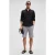 Sweatshorts met rechte pijpen