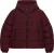 Superdry & Co Pufferjas Sport met Capuchon  Bordeaux Rood dames
