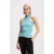 Karl Lagerfeld Halterneck Knit Tank Still Water