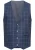JEFF Gilet ‘JFTate’  lichtblauw / donkerblauw