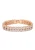 faina Armband  rose-goud / transparant