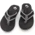Sinner dax strandslipper heren black/black/white