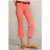 River Woods Pink Cropped Flare Pants