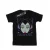 Disney Dames/Dames Maleficent Geknipt Hoofd Katoenen Vriendje T-shirt (Zwart)
