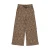 QPI sweatpant met panterprint – lichtbruin