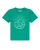 watabout.kids Shirt ‘Natur ist Schön’  grasgroen / wit