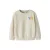 NAME IT MINI rechtvallende sweater met backprint – beige