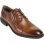 Pod Savage Leer/Textiel Heren Cognac Veterschoenen