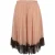 Rode Valentino tule rok met kanten afwerking – jaren ’10