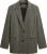 Superdry & Co Blazer Gestreept Boyfriend Grijs dames