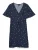 VERO MODA Blousejurk ‘VMALBA’  navy / geel / donkergroen