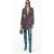 PINKO Grimilde Jaket Black/light Green/burgundy