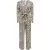 Only Onlpauline ss wrap jumpsuit cs jrs zand dessin
