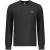 Accademia Militare Zwarte Katoenen Heren Sweatshirt