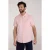 Mountain Warehouse Heren Kokosnoot Slub Overhemd met Korte Mouwen (Koraal)