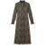 The Kooples Long-sleeved Flare Dress Leopard