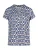 Betty Barclay Blouse  blauw / wit