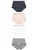 Next Slip  donkerblauw / lichtroze / wit