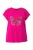 Ulla Popken Shirt  groen / magenta / rood / zwart
