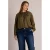 Yest Curve Plus Size blouse – olijfgroen